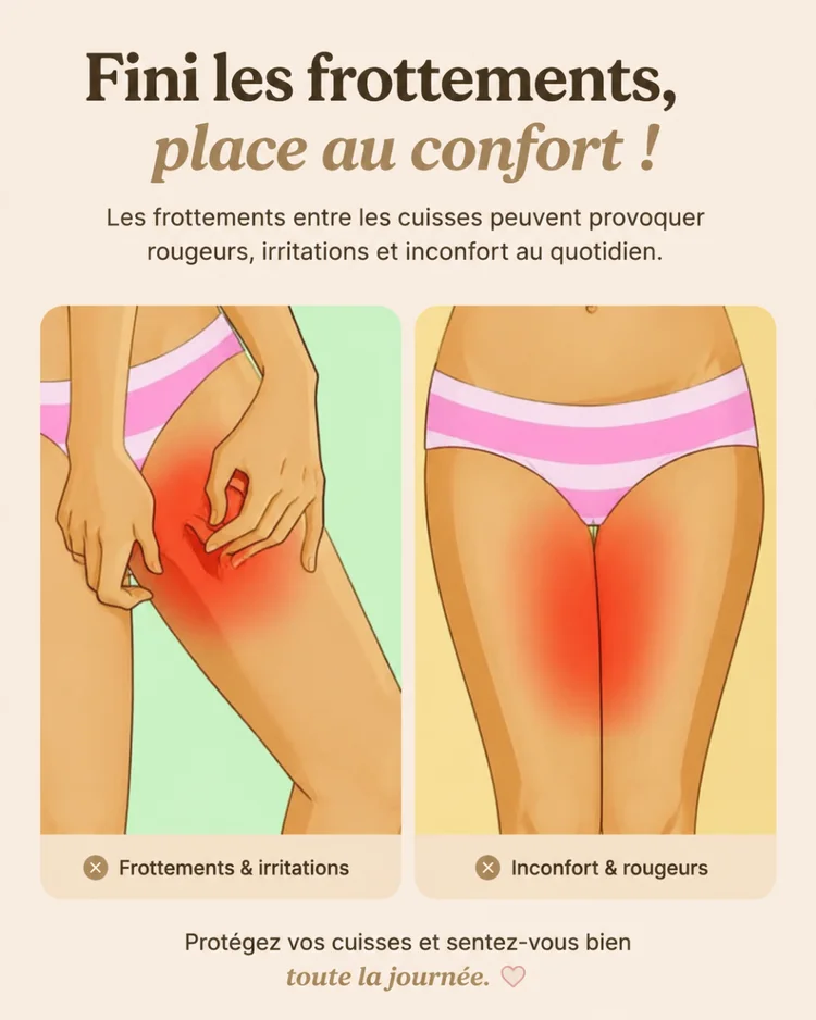 Short Anti-Frottements Rugaso vue 2